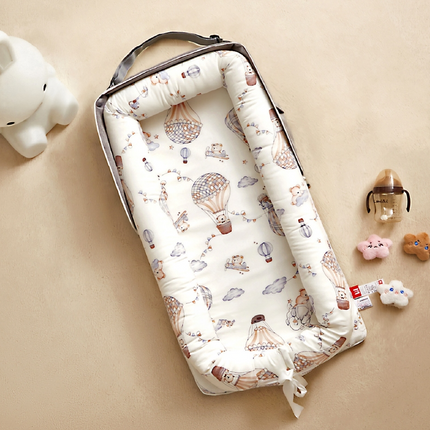 HOMIE Portable Bed Baby Nest Co-Sleeping (Perfect for Bassinet & Cribs)