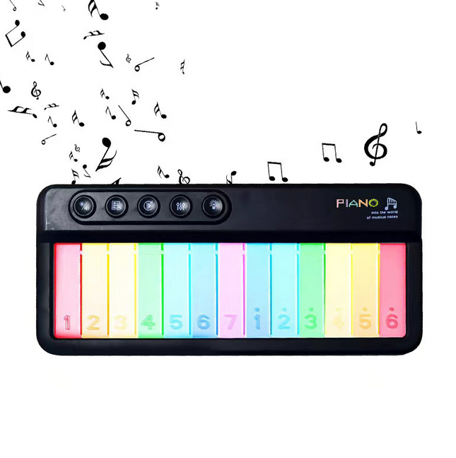 Electronic Keyboard with Light and Music Early Education Toy
