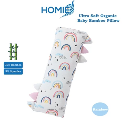 Ultra Soft Bamboo Baby Pillows /Baby Bolster FULL SET