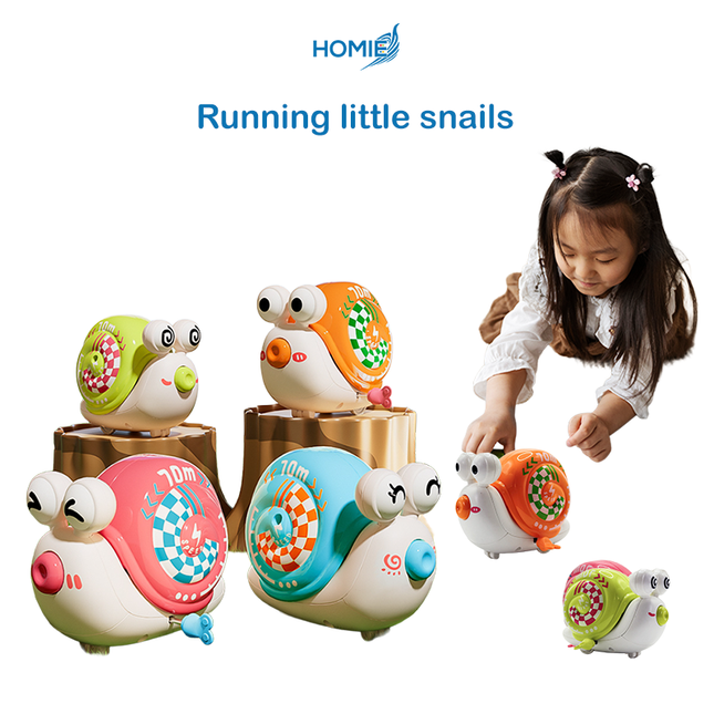 Running little snails
