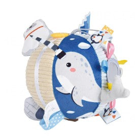 HOMIE Soft Plush Animal Baby Hand Rattle Ball/Toy Educational Baby Coordination Ability 0-12 Months
