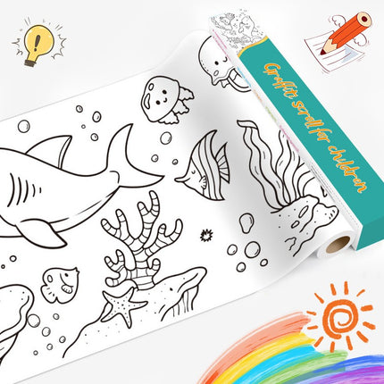 Drawing Color Paper Roll