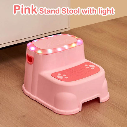 Toilet Seat with Handles and Kids Step Stand Stool (Copy)