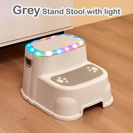 Toilet Seat with Handles and Kids Step Stand Stool (Copy)