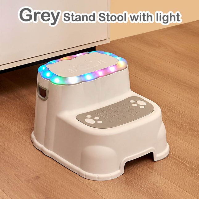 Toilet Seat with Handles and Kids Step Stand Stool (Copy)