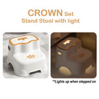 Crown Stool (light)