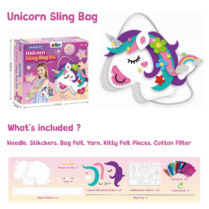 DIY Sling Bag and Purse Kit Handmade Creative Education Toys