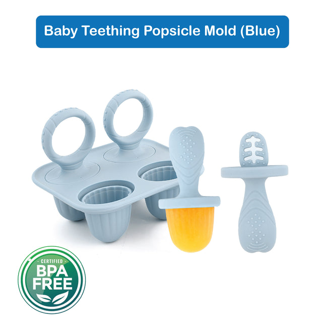 Silicone Teething Popsicle Mold Ice-cream maker - Non Toxic BPA Free