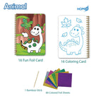 Animal -Foil Art Kit Crafts Gifts