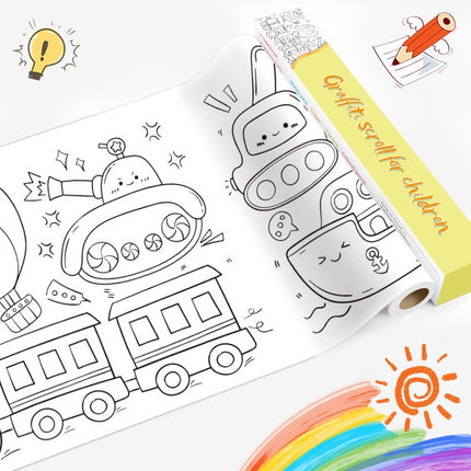 Drawing Color Paper Roll