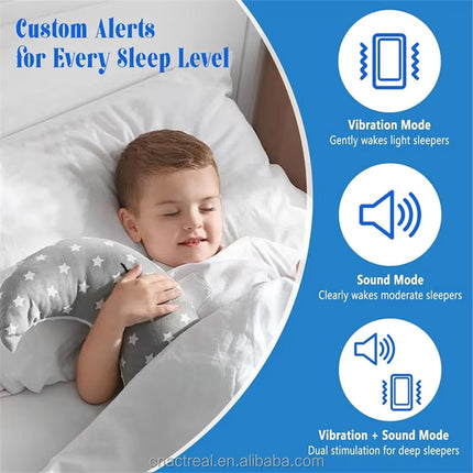 Wireless Bedwetting Alarm Temperature + Humidity Display
