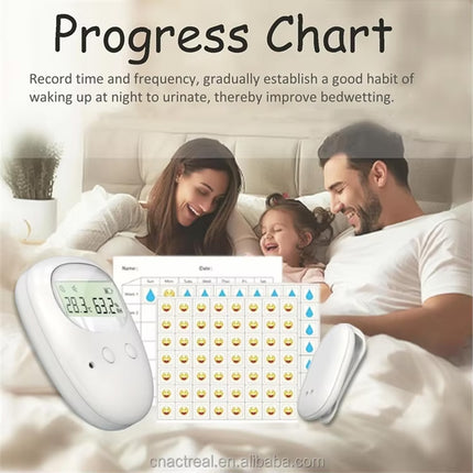 Wireless Bedwetting Alarm Temperature + Humidity Display