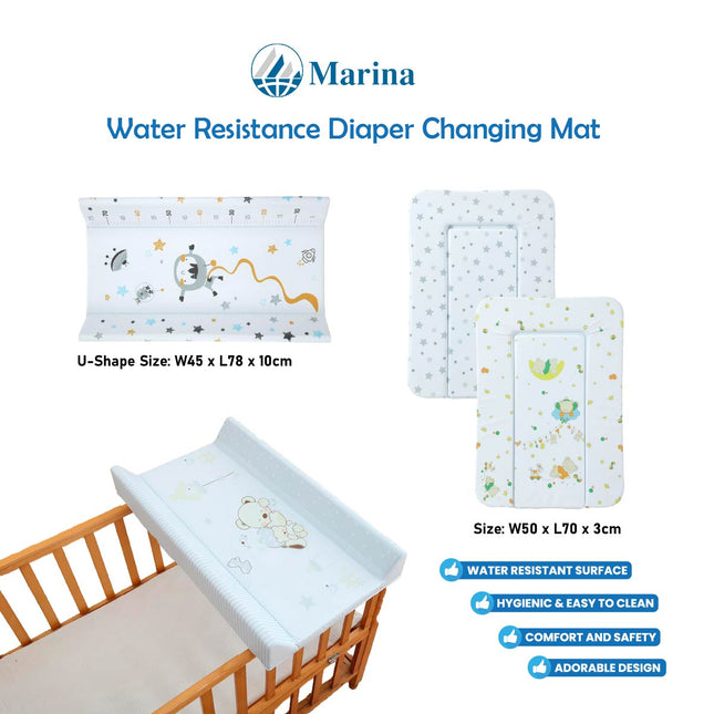 HOMIE Water Resistant Diaper Changing Pad W50xL70x3cm