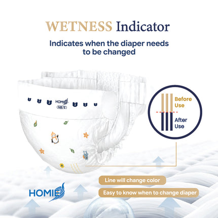 1 Pack HOMIE Peaceful Nights Happy Mornings Premium Diaper & Pants
