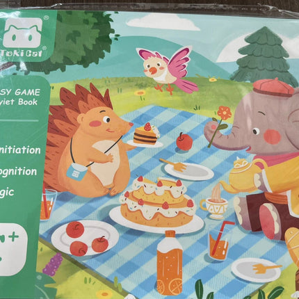 BUSY BOOK quiet book montessori sensory educational toy for toddlers (3 years+)