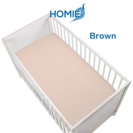 (C) Bamboo Bedsheet / Crib Cot Bed Fitted Sheet (3 Sizes)