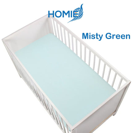 (C) Bamboo Bedsheet / Crib Cot Bed Fitted Sheet (3 Sizes)