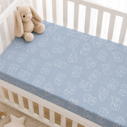 (B) Bamboo Bedsheet / Crib Cot Bed Fitted Sheet (4 Sizes)