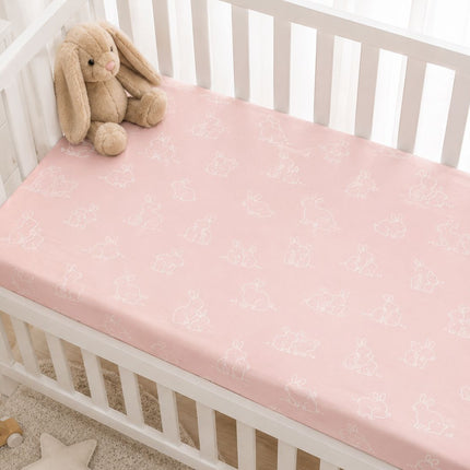 (B) Bamboo Bedsheet / Crib Cot Bed Fitted Sheet (4 Sizes)