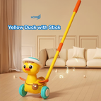 Yellow Duck with Stick