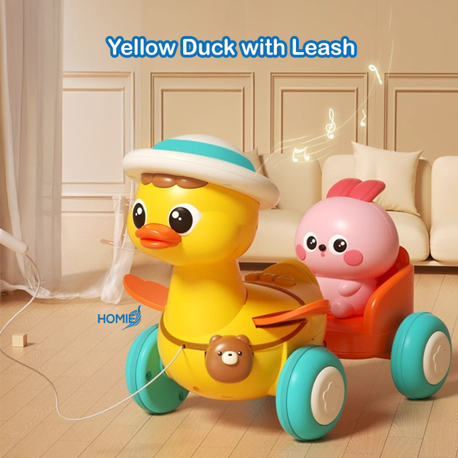 Realistic Toy with leash and sticks for kids