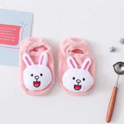 3D Cartoon Newborn Baby Socks (A)