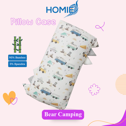 🏅🏅【Ultra Soft Organic Baby Bamboo Pillow 】HOMIE Bamboo Baby Pillows /Baby Bolster #HugPillow