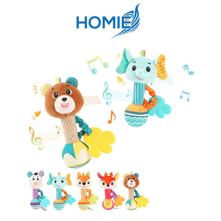 Sozzy Stuffed Animal Hand Grip Baby Toys Shaker Rattle Toy