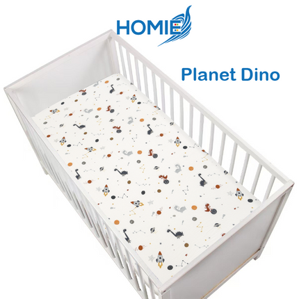 (B) Bamboo Bedsheet / Crib Cot Bed Fitted Sheet (4 Sizes)