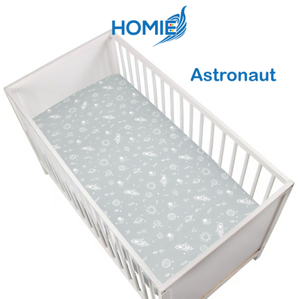 (B) Bamboo Bedsheet / Crib Cot Bed Fitted Sheet (4 Sizes)