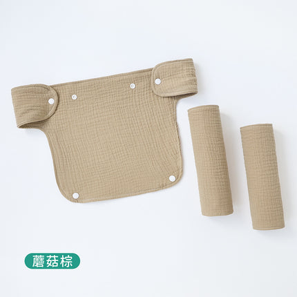 3 in 1 Reversible Cotton Teething Drooling Pads