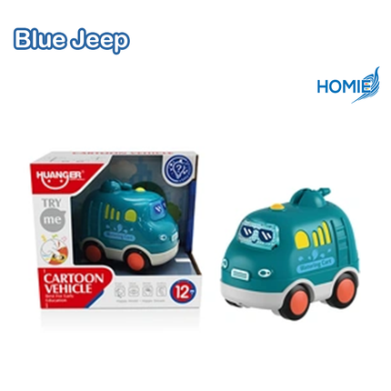 Huanger Early Educational Cartoon Vehicle