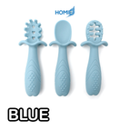 Silicone Food Scraping Spoon-Blue