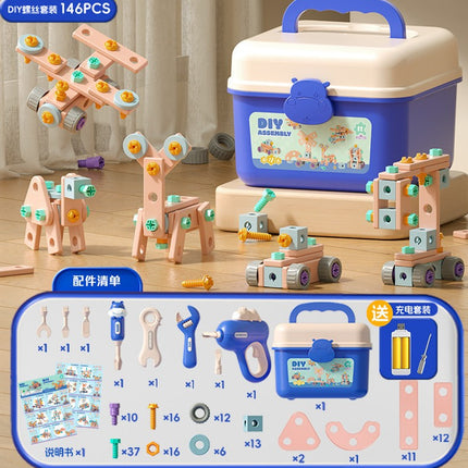 STEM Kids Assembly Toolbox Set