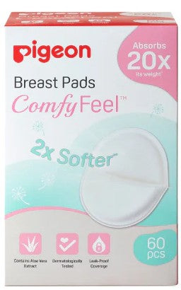 Pigeon Breastpads Comfyfeel - 60 pieces
