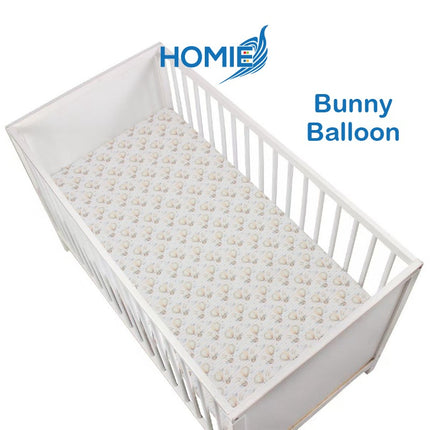 (B) Bamboo Bedsheet / Crib Cot Bed Fitted Sheet (4 Sizes)