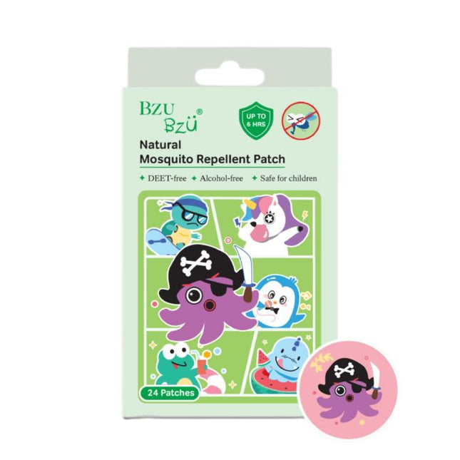 BZU BZU Natural Mosquito Repellent Patch, 24pcs