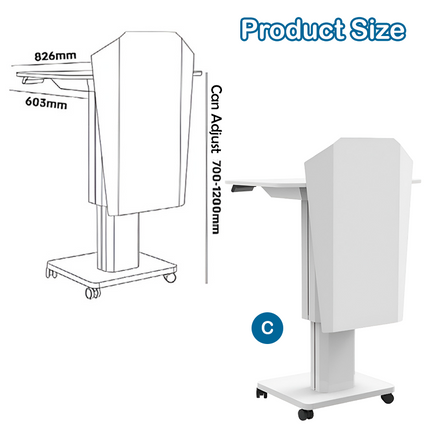 Functional & Mobile Tables Series for Office, Event & Meeting (6 Months Warranty+ FREE Installation)
