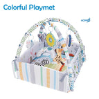 Colourful playmat
