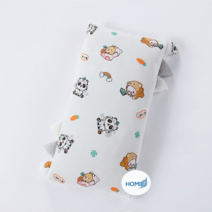 🏅【Baby Organic Bamboo Bean Sprout Husk Pillow】 Beansprout Pillow Baby pillow#Better Sleep Baby Hug Size 16x40cm