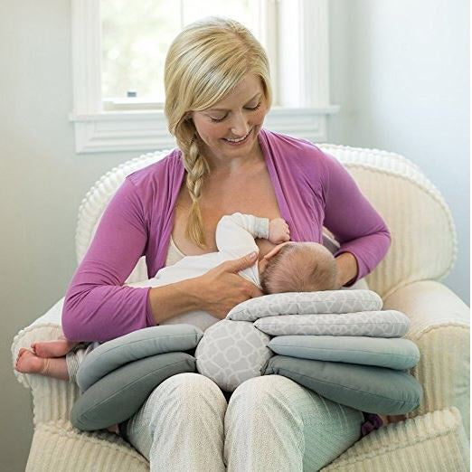 [Adjustable Nursing & Breastfeeding Pillow ]Baby Maternity Baby Breastfeeding Pillows Layered adjustable Nursing Cushion