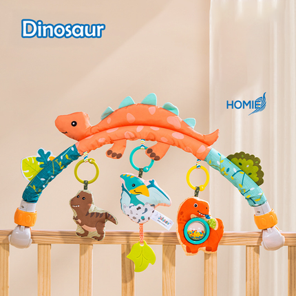 Stroller Clip (0-1 Year Soothing & Educational Crib & Car Seat Hanging Toy)