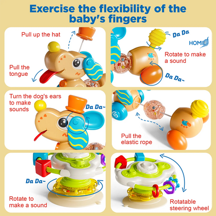 Baby Muti Functional Puzzle Stretching Toys