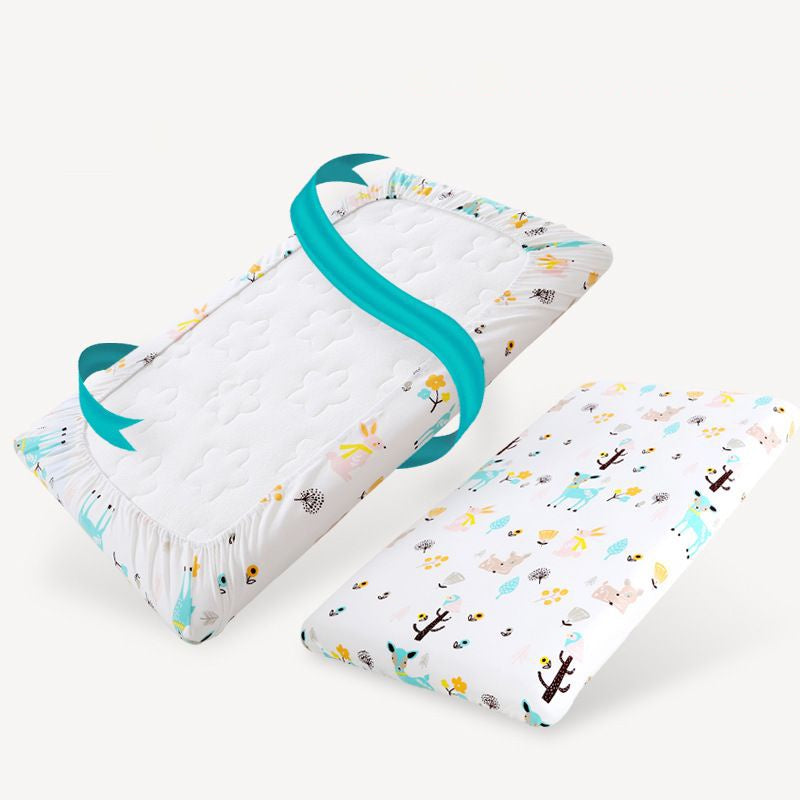 Waterproof bedsheet Cotton Crib Fitted Sheet/Bedsheet/Waterproof bedsheet