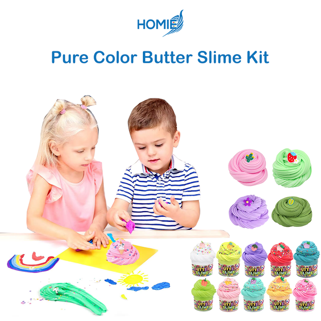Pure Color Butter Slime Kit