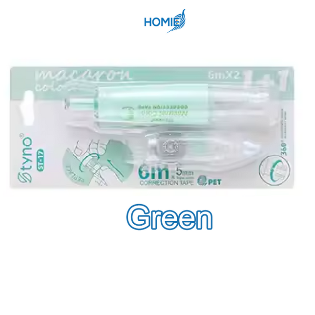 Press-Type Pen Style Correction Tape (Refillable Transparent)