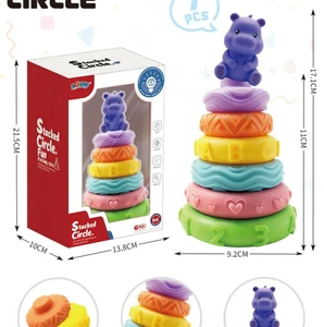 Soft and Washable Stacking Toy 7pcs (6 Months and above)
