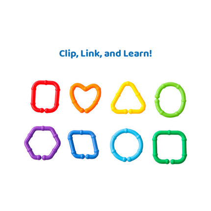 GEOMETRIC CHAIN BUCKLE toddlers toys (Interlocking Links)