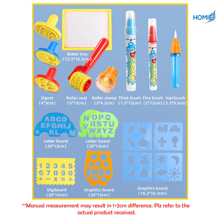 Magic Doodle Mat – Reusable Water Canvas (3 Years+)