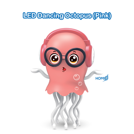 LED Dancing Funny Jellyfish Toy Light Up Music Toy Interactive Moving Kids Toy